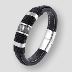 MKENDN Official Store North Royal Leather Rope Bracelet Men's Apparels 14 MKENDN Official Store North Royal Leather Rope Bracelet Men's Apparels