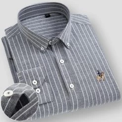 Sinwoyan Online Store Men's Apparels Sky Madrid Funchal Striped Shirt 8 Sinwoyan Online Store Men's Apparels Sky Madrid Funchal Striped Shirt