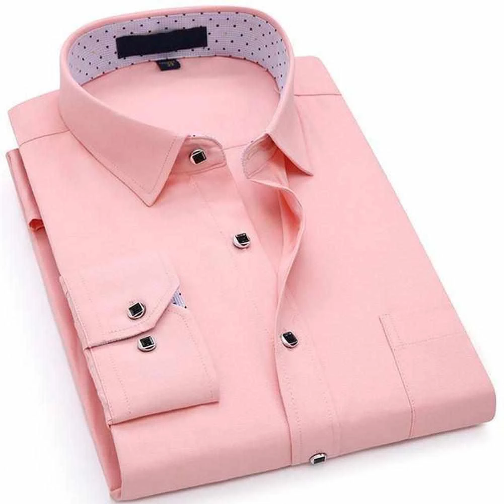 Donghuan Overseas Store Sky Madrid Herringbone Dress Shirt Men's Apparels 4 Donghuan Overseas Store Sky Madrid Herringbone Dress Shirt Men's Apparels