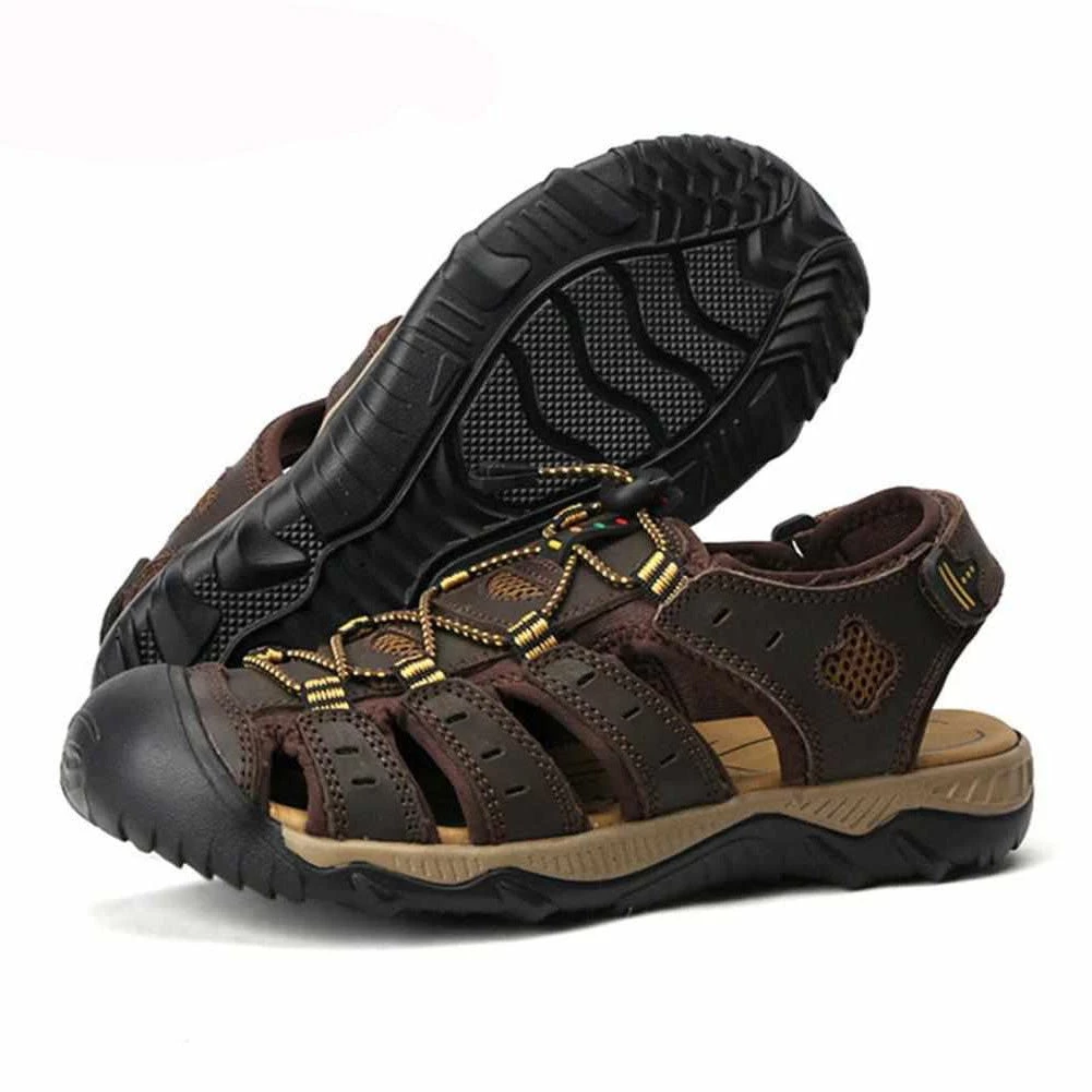 MIXIDELAI Store North Royal Leather Trail Sandals Men's Apparels 3 MIXIDELAI Store North Royal Leather Trail Sandals Men's Apparels