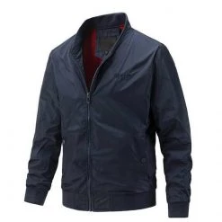 AIOPESON Official Store North Royal Slim Baseball Jacket