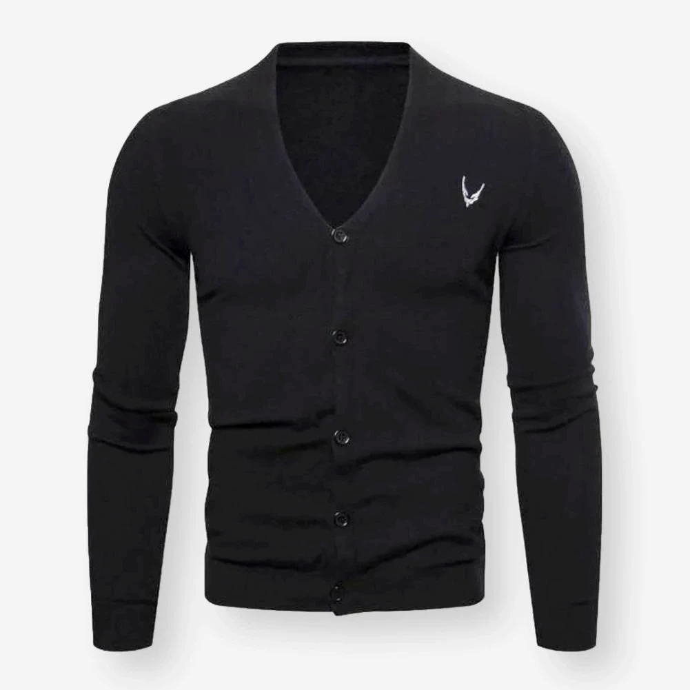 Mapleking Store Sky Madrid Knitted Slim Cardigan Men's Apparels 9 Mapleking Store Sky Madrid Knitted Slim Cardigan Men's Apparels