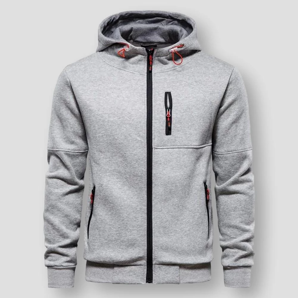 AIOPESON Official Store Men's Apparels North Royal Multi-Pocket Zipper Sweatshirt 4 AIOPESON Official Store Men's Apparels North Royal Multi-Pocket Zipper Sweatshirt