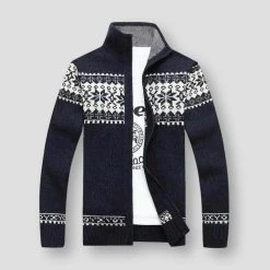 RIINR Official Store Men's Apparels Sky Madrid Iceland Wool Cardigan