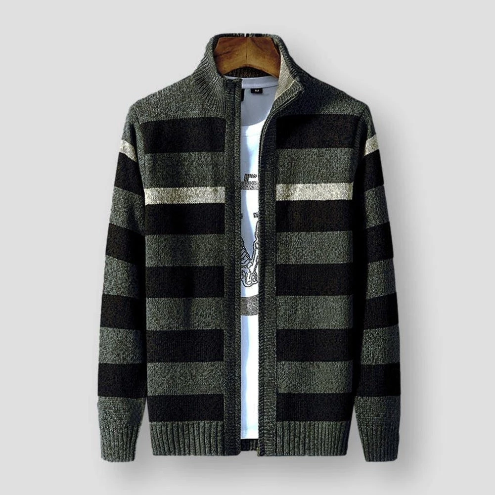 Fantasying Saint Morris Renton Striped Cardigan 5 Fantasying Saint Morris Renton Striped Cardigan