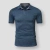 Duolf040 Store Sky Madrid Vernier Polo Shirt Men's Apparels 2 Duolf040 Store Sky Madrid Vernier Polo Shirt Men's Apparels