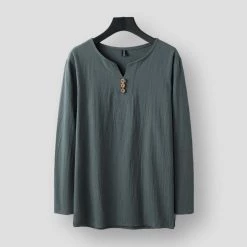 Large Men Shirts High Quality Store Sky Madrid Sorrento Linen Shirt