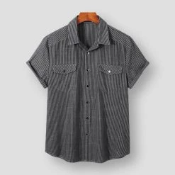 Micomico Store Men's Apparels Saint Martin Menton Striped Shirt 5 Micomico Store Men's Apparels Saint Martin Menton Striped Shirt