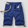 Deaskinet Store Men's Apparels Sky Madrid Salvage Cargo Shorts