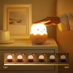 Moonshadow Official Store Home Sky Madrid Silicone Chick Lamp