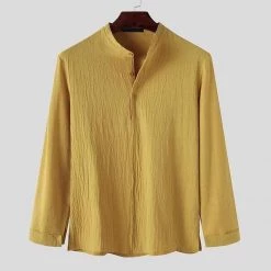 INCERUN Apparel Store Men's Apparels North Royal Phuket Long-Sleeve Shirt