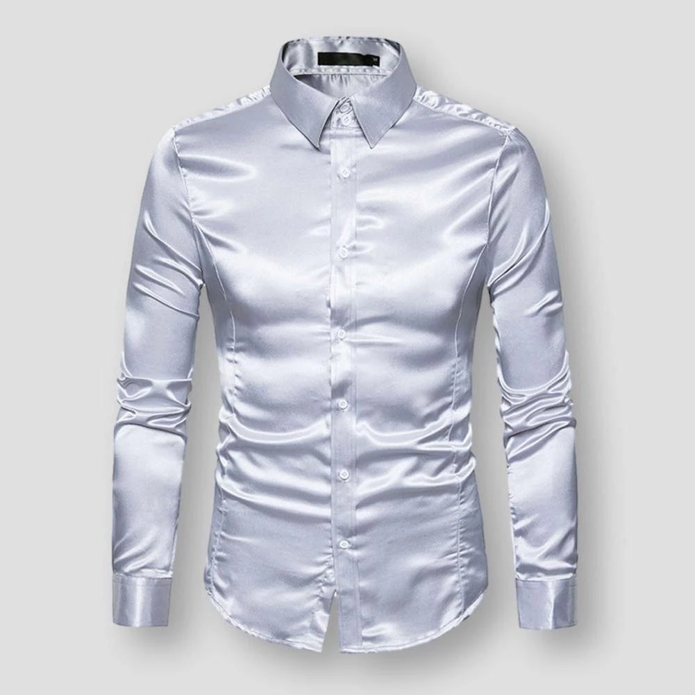 CW CW Store Men's Apparels Saint Morris Bonn Satin Shirt 5 CW CW Store Men's Apparels Saint Morris Bonn Satin Shirt