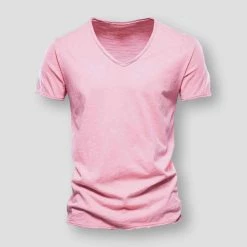NEGIZBER Trend Store North Royal Casual V-Neck T-Shirt Men's Apparels 18 NEGIZBER Trend Store North Royal Casual V-Neck T-Shirt Men's Apparels