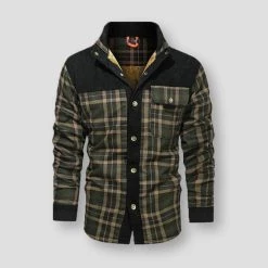 QSuper Official Store North Royal Fleece Plaid Jacket 11 QSuper Official Store North Royal Fleece Plaid Jacket
