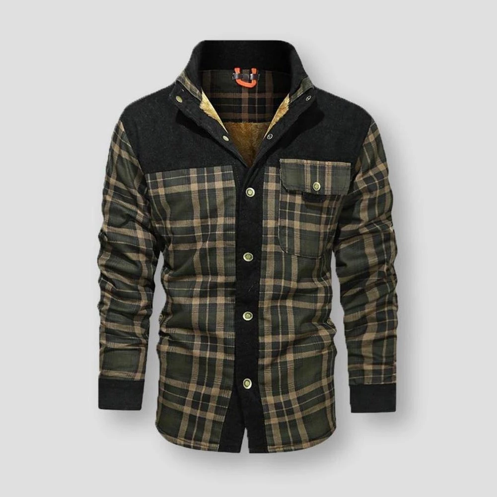 QSuper Official Store North Royal Fleece Plaid Jacket 7 QSuper Official Store North Royal Fleece Plaid Jacket