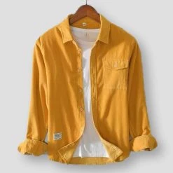 MOGELAISI Official Store Men's Apparels Saint Morris Flannel Pocket Shirt