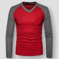 Mens Wardrobe Store Sky Madrid Gilford Raglan Shirt Men's Apparels