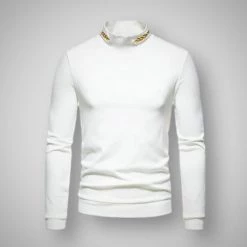 King Billion Official Store Men's Apparels North Royal Turtleneck Embroidered Pullover