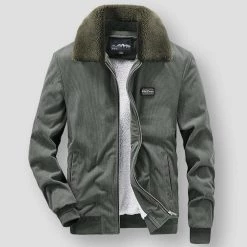 UNCO&BOROR Store Men's Apparels Sky Madrid Corduroy Aviator Jacket