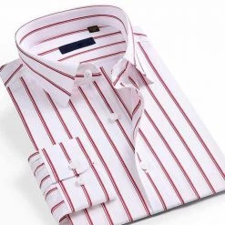 Donghuan Overseas Store North Royal Striped Wrinkle-Resistant Shirt 5 Donghuan Overseas Store North Royal Striped Wrinkle-Resistant Shirt