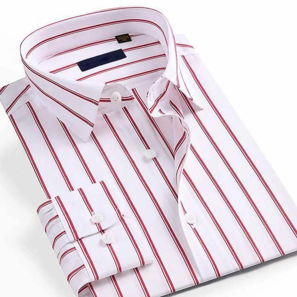 Donghuan Overseas Store North Royal Striped Wrinkle-Resistant Shirt 4 Donghuan Overseas Store North Royal Striped Wrinkle-Resistant Shirt