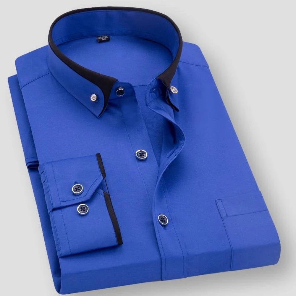 High Quality Items Store Sky Madrid Dual Tone Long Sleeve Shirt 5 High Quality Items Store Sky Madrid Dual Tone Long Sleeve Shirt