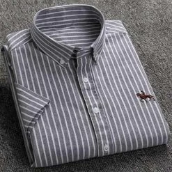 Sinwoyan Online Store Sky Madrid Casual Oxford Shirt Men's Apparels