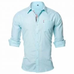 VISADA JAUNA - Store North Royal Siesta 3/4 Sleeve Shirt 9 VISADA JAUNA - Store North Royal Siesta 3/4 Sleeve Shirt
