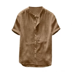 Buy Now 666 Store Men's Apparels Breathable Button Up Shirt