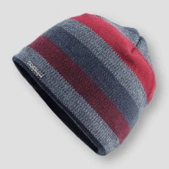 TQMSMY Official Store Sky Madrid Striped Knitted Beanie
