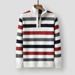 Fashion Flash Men's Apparels North Royal Montana Striped Sweater