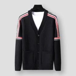 Daysandone Store Men's Apparels North Royal Aulan Striped Cardigan 7 Daysandone Store Men's Apparels North Royal Aulan Striped Cardigan