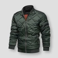 TACVASEN Official Store Sky Madrid Viken Quilted Jacket Men's Apparels