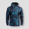 HIEXHSE Men's Store Sky Madrid Camo Hooded Jacket Men's Apparels