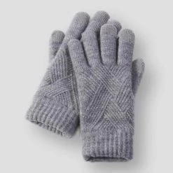 Peipei Glove Store Women's Apparels Sky Madrid Rouen Knitted Gloves