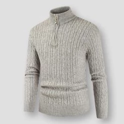 YouYo Store Saint Morris Cotton Turtleneck Pullover Men's Apparels
