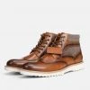 Hecrafted Footwear Store Men's Apparels Saint Morris Brogue Ankle Boot