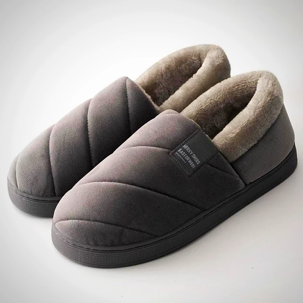 Stunner Girl Store Men's Apparels North Royal Non-Slip Fleece Slippers 5 Stunner Girl Store Men's Apparels North Royal Non-Slip Fleece Slippers