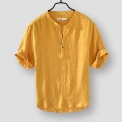 M Cotton Linen Store North Royal Pontivy Linen Shirt