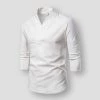 FAVOCENT Men's Wardrobe Store Men's Apparels Sky Madrid Dilion Linen Shirt 1 FAVOCENT Men's Wardrobe Store Men's Apparels Sky Madrid Dilion Linen Shirt