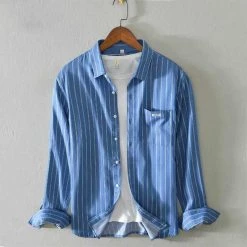 China Cloth Saint Morris Coconut Grove Striped Shirt