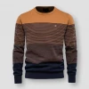 AIOPESON Official Store Saint Morris Striped Knitted Pullover Men's Apparels