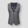 PARKLEES Official Store Men's Apparels North Royal Executive Tweed Vest