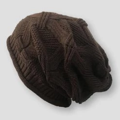 HanXi Accessory Store Sky Madrid Mons Slouchy Knitted Beanie