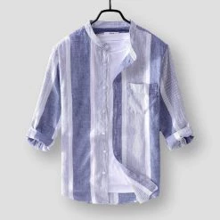 Cotton Linen Store Saint Morris Darfield Linen Shirt Men's Apparels