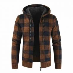 URSPORTTECH Store North Royal Knitted Hooded Cardigan Men's Apparels 10 URSPORTTECH Store North Royal Knitted Hooded Cardigan Men's Apparels