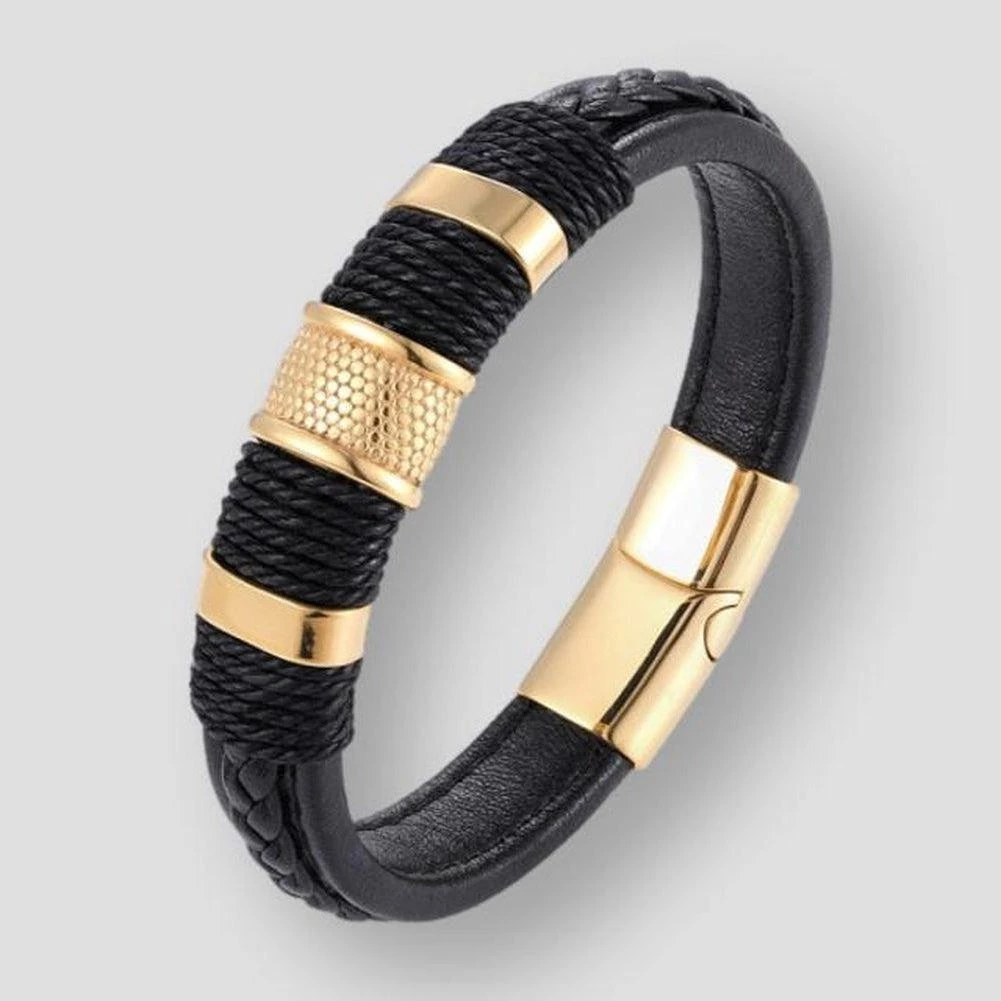 MKENDN Official Store North Royal Leather Rope Bracelet Men's Apparels 8 MKENDN Official Store North Royal Leather Rope Bracelet Men's Apparels
