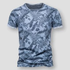 AIOPESON Official Store Sky Madrid Quinta Leaf Shirt Men's Apparels