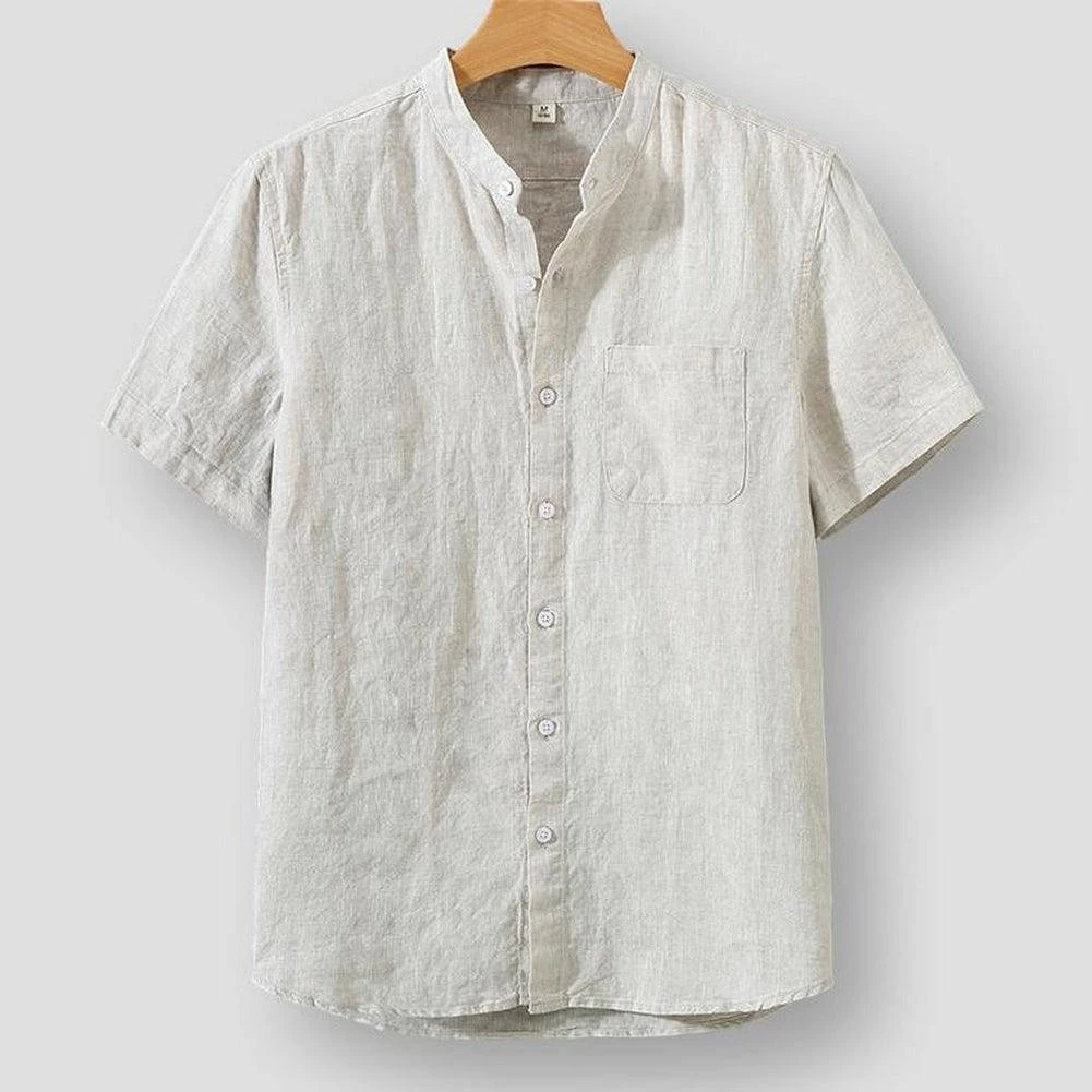 FREDD-MARSHALL Men's Store North Royal Kahului Linen Shirt Men's Apparels