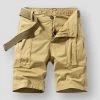 CALUOMATT Store Men's Apparels Saint Morris Tanzania Cargo Shorts